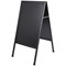 Bi-Office A-Frame Chalkboard, W600 x H1200mm, Black