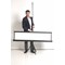 Bi-Office Tripod Projection Screen 1500x1500mm Black