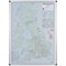 Bi-Office Maya Magnetic British Isles Sales & Marketing Map, 1200x900mm Bi-Office Maya Magnetic British Isles Sales & Marketing Map, 1200x900mm
