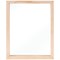 Bi-Office Floating Photo Frame Double Acrylic Pine Frame 13x18cm
