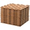 Archyi Frameless Ripple Cork Tile, 200x200mm, Pack of 12