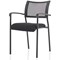 Brunswick Visitor Chair, With Arms, Black