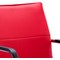 Echo Visitor Cantilever Leather Chair, Red