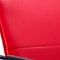 Echo Visitor Cantilever Leather Chair, Red