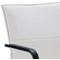 Echo Visitor Cantilever Leather Chair, White