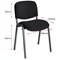 ISO Black Frame Stacking Chair, Black ISO Black Frame Stacking Chair, Black