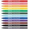 Berol Colour Broad Pens with Washable Ink, 1.7mm Line, Wallet of 12 Assorted Colours Berol Colour Broad Pens with Washable Ink, 1.7mm Line, Wallet of 12 Assorted Colours