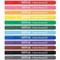 Berol Colour Broad Pens with Washable Ink, 1.7mm Line, Wallet of 12 Assorted Colours