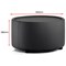 Neo Round Fabric Coffee Table, 650mm Diameter, 380mm High, Black