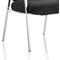 Portland Straight Leg Visitor Chair, Black