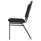 Banqueting Stacking Visitor Chair, Black Frame, Black