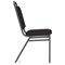 Banqueting Stacking Visitor Chair, Black Frame, Black