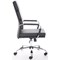 Advocate Executive Chair, Fixed Height Arms, Black