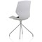 Florence Spindle Visitor Chair, Dark Grey