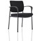Brunswick Deluxe Visitors Chair, Black Brunswick Deluxe Visitors Chair, Black