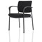 Brunswick Deluxe Visitors Chair, Black Brunswick Deluxe Visitors Chair, Black