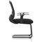 Astro Visitor Cantilever Leg Mesh Chair Black