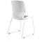 Florence Sled Visitor Chair, Grey