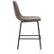 Charford Bistro High Stool - Pecan Brown