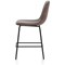 Charford Bistro High Stool - Pecan Brown