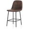 Charford Bistro High Stool - Pecan Brown