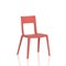 Nest Edge Stacking Cafe & Bistro Chair Red