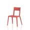 Nest Edge Stacking Cafe & Bistro Chair Red