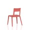 Nest Edge Stacking Cafe & Bistro Chair Red