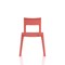 Nest Edge Stacking Cafe & Bistro Chair Red