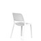 Nest Loop Stacking Cafe & Bistro Chair White