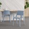 Nest Loop Stacking Cafe & Bistro Chair Blue