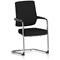 Vero Airmesh Back Cantilever Chair, Black