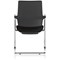Vero Airmesh Back Cantilever Chair, Black