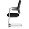 Vero Airmesh Back Cantilever Chair, Black