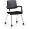 Cosmo Training Chair Black Frame Black Seat