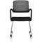 Cosmo Training Chair Black Frame Black Seat