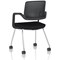 Cosmo Training Chair Black Frame Black Seat