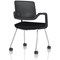 Cosmo Training Chair Black Frame Black Seat