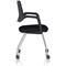 Cosmo Training Chair Black Frame Black Seat