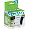 Dymo 2191635 Labelwriter Jewellery Labels, Black on White, 10mmx19mm, 1500 Labels Per Roll