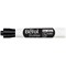 Berol Drywipe Marker, Bullet Tip, Black, Pack of 12