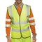 Hi Visibility EN ISO20471 Vest, Saturn Yellow, Large