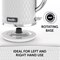 Breville VKT117 Curve Kettle, 3kw, 1.7 Litres, White/Chrome Breville VKT117 Curve Kettle, 3kw, 1.7 Litres, White/Chrome
