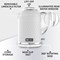 Breville VKT117 Curve Kettle, 3kw, 1.7 Litres, White/Chrome Breville VKT117 Curve Kettle, 3kw, 1.7 Litres, White/Chrome