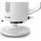 Breville VKT257 Bold Kettle, 3kw, 1.7 Litres, White/Chrome Breville VKT257 Bold Kettle, 3kw, 1.7 Litres, White/Chrome
