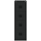 Qube by Bisley Foolscap Filing Cabinet, 4 Drawer, Black