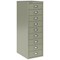 Qube by Bisley 9 Multidrawer Cabinet, Goose Grey