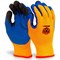 B-Safe Latex Thermo-Star Fully Dipped Gloves, Orange, Large