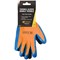 B-Safe Latex Thermo-Star Fully Dipped Gloves, Orange, Large