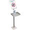 Information Display Stand with Tray, A4 format